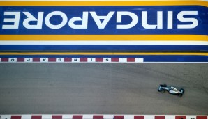 Lewis Hamilton und Nico Rosberg waren im Silberpfeil beim Singapur-Qualifying chancenlos
