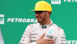 Lewis Hamilton kam in Brasilien nicht an Nico Rosberg vorbei