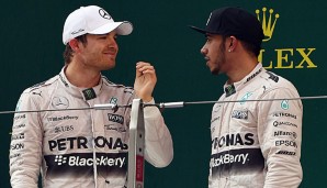 Die Schlammschlacht zwischen Nico Rosberg und Lewis Hamilton geht auch nach der Saison weiter