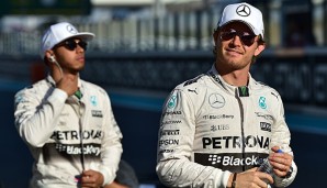 Zwischen Lewis Hamilton und Nico Rosberg krachte es gleich mehrfach abseits der Strecke