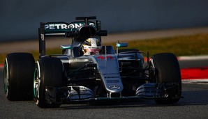 Mercedes um Weltmeister Lewis Hamilton geht gelassen in die letzten Tests vor dem Saisonstart