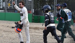 Für Fernando Alonso begann die neue Saison mit einem Schreckmoment