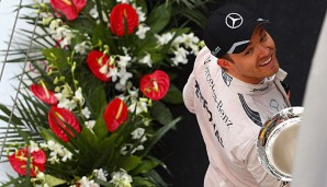 Rosberg strahlte nach seinem sechsten Sieg in Serie über beide Ohren