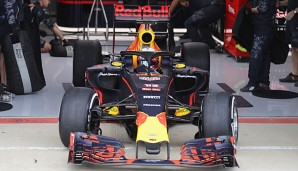 Red Bull testete den Kopfschutz als erstes in Silverstone