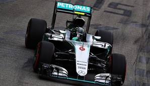 Nico Rosberg beendet das letzte Training knapp vor Max Verstappen