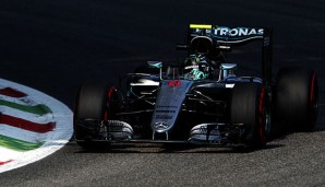 Nico Rosberg dominierte das erste Training in Monza