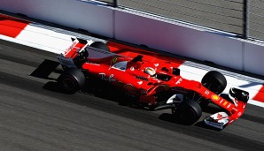 Sebastian Vettel holte in Sotschi die erste Pole seit September 2015