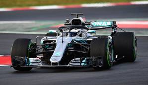 Mercedes hat seinen Boliden nicht revolutioniert, sondern evolutioniert - offenbar erfolgreich. Die beste Zeit der ersten Testwoche fährt nämlich Valtteri Bottas' Teamkollege Lewis Hamilton.