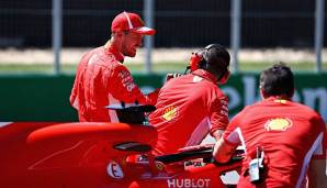 Formel 1- Qualifying zum GP von Kanada: Sebastian Vettel holt sich die Pole Position, Verstappen wird dritter.