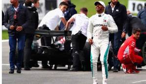 Lewis Hamilton startet beim Belgien-GP von der Pole Position.
