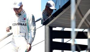 Platz 7: VALTTERI BOTTAS. Er kann es doch noch! Erstmals seit fünf Rennen kam der Finne vor Teamkollege Lewis Hamilton ins Ziel. Und das, obwohl das Wochenende mit einem Crash am Freitag denkbar ungünstig begann.