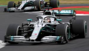 Lewis Hamilton führt in der WM 2019 klar vor seinem Teamkollegen bei Mercedes.