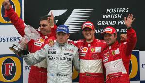 PODESTPLÄTZE: Ein Kopf-an-Kopf-Rennen liefern sich Schumacher und Hamilton auch in dieser Kategorie. Noch führt Ersterer mit 155 Podestplätzen, Hamilton hat aber auch schon 150 auf seinem Konto und wird 2020 hier wohl vorbeiziehen.