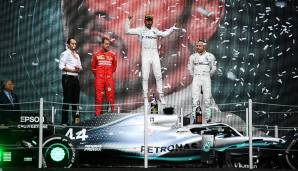 SIEGE BEI VERSCHIEDENEN GRANDS PRIX: Ein Weltmeister sollte überall schnell sein. Hamilton ist es und beweist das mit 23 Siegen bei verschiedenen Grands Prix. Schumacher folgt mit 22 Stück knapp dahinter.