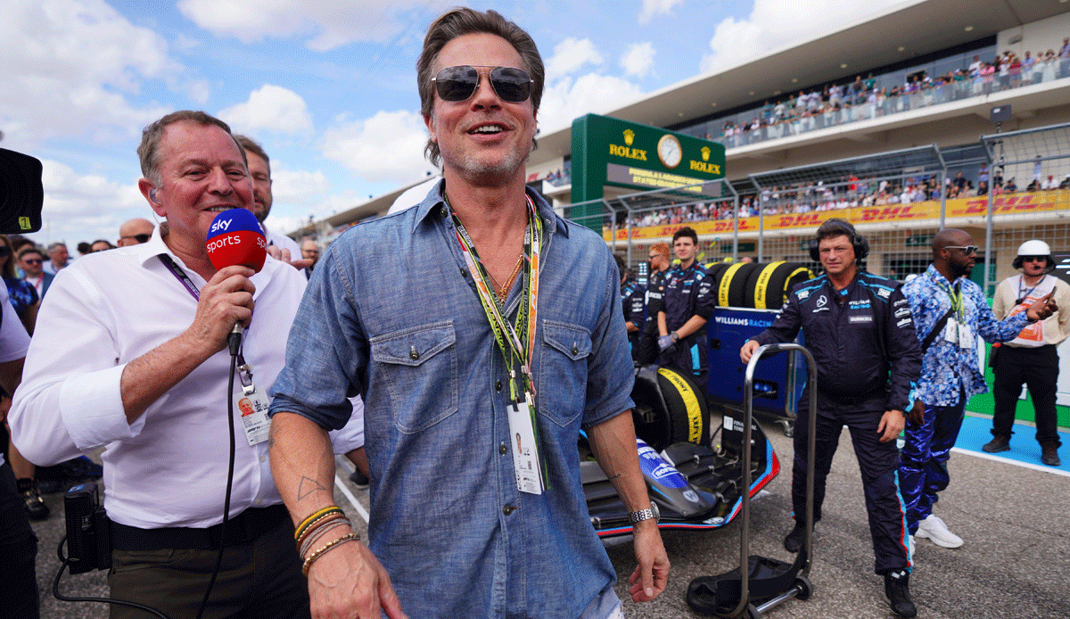 Brad Pitt, Formel 1