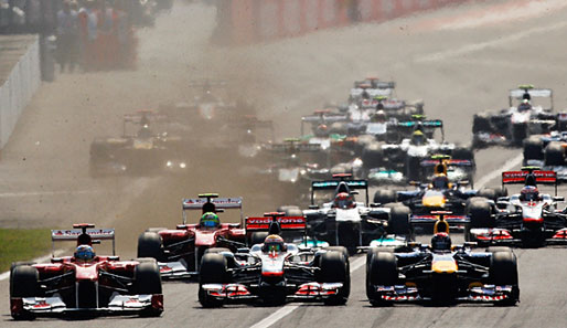 Eng und am Limit: Die letzten Formel-1-Rennen werden mit offenem Visier angegangen