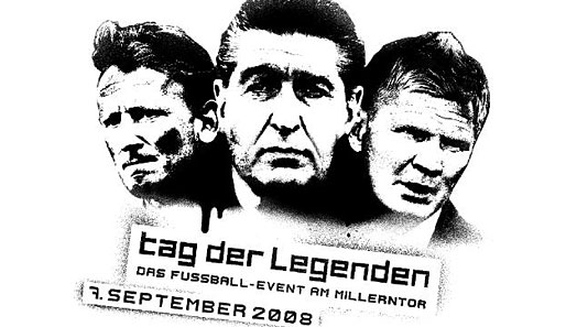 Fußball, Tag der Legenden, Millerntor, Effenberg, Assauer, FC St. Pauli, Hamburg
