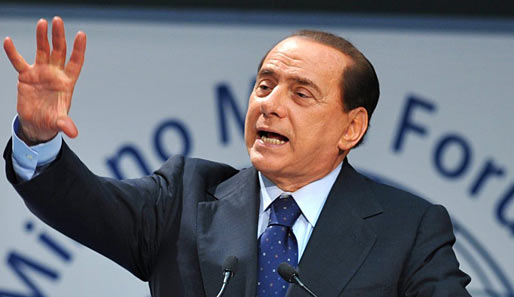 Will die EM 2016 nach Italien holen: Silvio Berlusconi