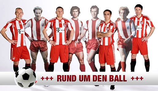 Das neue Legenden-Trikot der Bayern für die Saison 2010/2011
