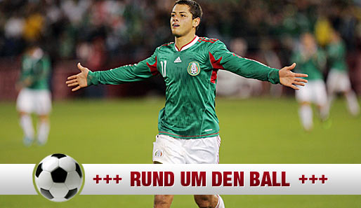 Javier Hernandez wechselt im Sommer aus Mexiko zu Manchester United