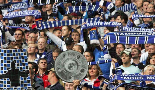 Zum Hamburger SV kamen im Schnitt 55.242 Zuschauer