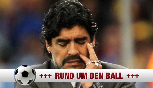 Diego Maradona wurde nach der WM 2010 als Trainer Argentiniens entlassen