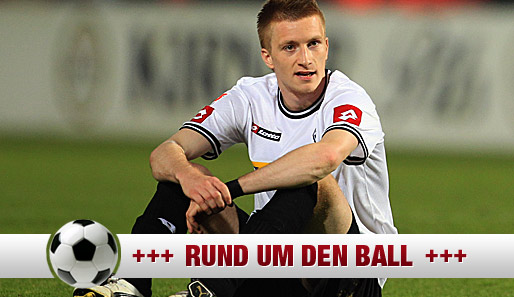 Marco Reus muss wegen einer Muskelverletzung erneut sein DFB-Debüt absagen