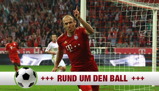 Arjen Robben ist beim FC Bayern zurück im Lauftraining und könnte gegen den BVB im Kader stehen