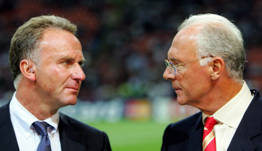 Franz Beckenbauer sieht in Karl-Heinz Rummenigge einen idealen Platini-Nachfolger