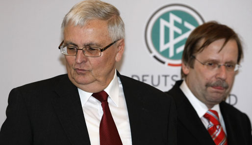 Zwischen DFB-Präsident Theo Zwanziger und Stellvertreter Rainer Koch tobt ein offener Machtkampf
