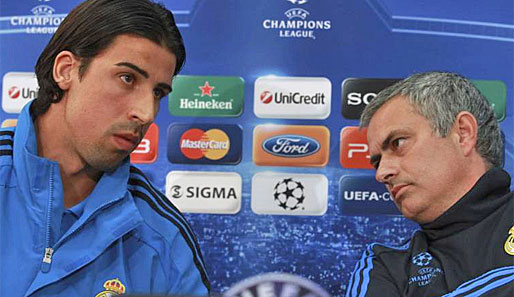 Jose Mourinho schützt und lobt seinen Mittelfeldspieler Sami Khedira