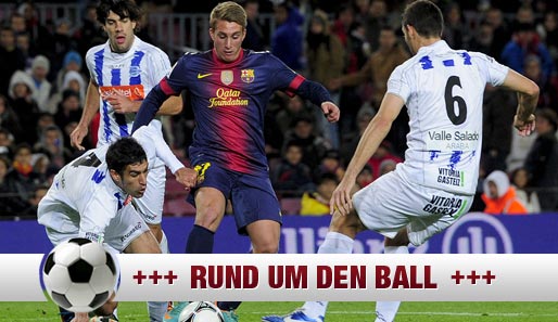 Bayer Leverkusen hat offenbar Interesse an Barca-Talent Gerard Deulofeu (M.)