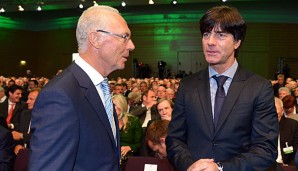 Franz Beckenbauer wurde auf dem DFB-Bundestag zum Ehrenmitglied ernannt