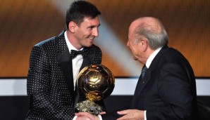 Lionel Messi gewann die Auszeichnung bereits viermal