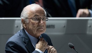 Joseph Blatter hat den zweiten Kongresstag in Zürich eröffnet