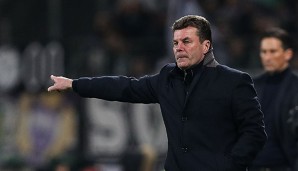 Dieter Hecking will mit Borussia Mönchengladbach wieder vorne angreifen