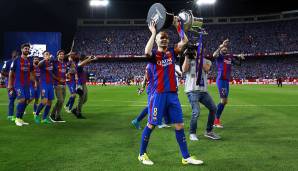 Andres Iniesta (FC Barcelona): Passstärke 87