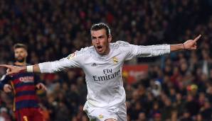 Platz 7: Gareth Bale - Real Madrid - Wert bei Abschluss: 87
