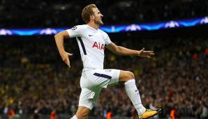 Platz 9: Harry Kane - Tottenham Hotspur - Wert bei Abschluss: 87