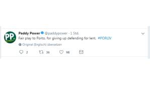 BONUS: Keine Pressestimme, aber ein Spruch, den wir euch nicht vorenthalten wollen. Der Wettanbieter Paddy Power twitterte nach dem 5:0: "Respekt für Portos Entscheidung, in der Fastenzeit auf das Verteidigen zu verzichten." Wer den Schaden hat ...