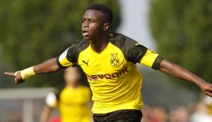 Youssoufa Moukoko ist erst 14, spielt aber bereits in der U17 von Borussia Dortmund.