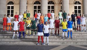 Nike präsentiert in Paris tolle Trikots für die Frauen-WM.