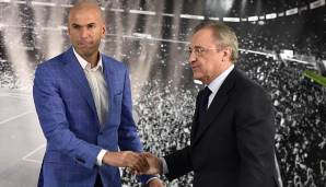 Noch am selben Tag wurde Zinedine Zidane befördert und übernahm den Posten bei den Königlichen.