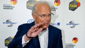 Franz Beckenbauer wurde 1974 Fußball-Weltmeister.