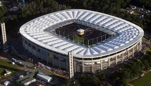 Platz 11: Commerzbank-Arena (Eintracht Frankfurt, Bundesliga) – durchschnittliche Bewertung: 4,5