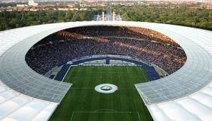 Platz 10: Olympiastadion Berlin (Hertha BSC, Bundesliga) – durchschnittliche Bewertung: 4,5