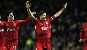 Platz 15 - Steven Gerrard: Absolute Liverpool-Legende. Gesamtwert: 93.