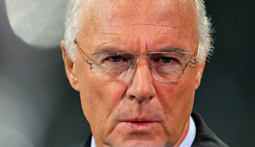 Franz Beckenbauer ist Präsident des FC Bayern München