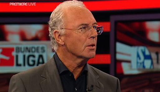 Flirtet mit dem Toptorjäger vom Tabellenführer Hoffenheim: Premiere-Experte Franz Beckenbauer
