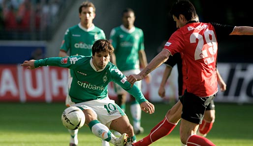 Werder Bremen und Diego suchen weiter nach ihrer Form